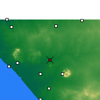 Nearby Forecast Locations - Upleta - Mapa