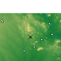 Nearby Forecast Locations - Yellandu - Mapa