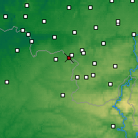 Nearby Forecast Locations - Erquelinnes - Mapa