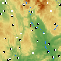 Nearby Forecast Locations - Loštice - Mapa