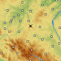 Nearby Forecast Locations - Nepomuk - Mapa