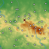 Nearby Forecast Locations - Nové Město pod Smrkem - Mapa