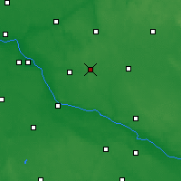 Nearby Forecast Locations - Skępe - Mapa