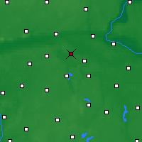 Nearby Forecast Locations - Szubin - Mapa