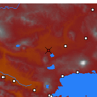 Nearby Forecast Locations - Bulanık - Mapa