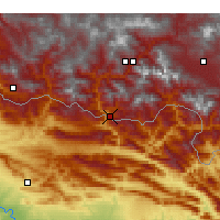 Nearby Forecast Locations - Çukurca - Mapa