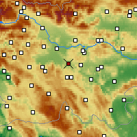 Nearby Forecast Locations - Občina Grosuplje - Mapa