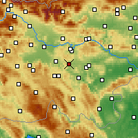 Nearby Forecast Locations - Občina Ivančna Gorica - Mapa