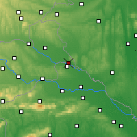Nearby Forecast Locations - Občina Lendava - Mapa