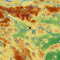 Nearby Forecast Locations - Občina Moravče - Mapa