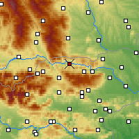 Nearby Forecast Locations - Občina Radlje ob Dravi - Mapa
