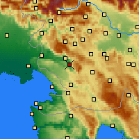 Nearby Forecast Locations - Občina Vipava - Mapa