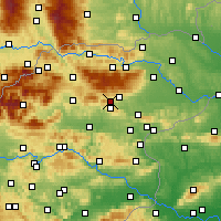 Nearby Forecast Locations - Občina Zreče - Mapa