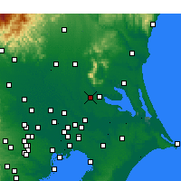 Nearby Forecast Locations - Cukuba - Mapa