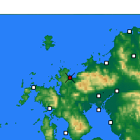 Nearby Forecast Locations - Karacu - Mapa