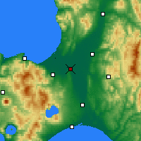Nearby Forecast Locations - Ebecu - Mapa