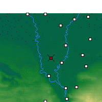 Nearby Forecast Locations - Shibin El Kom - Mapa