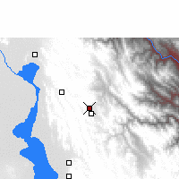 Nearby Forecast Locations - Llallagua - Mapa