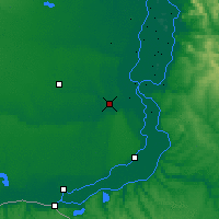 Nearby Forecast Locations - Țăndărei - Mapa