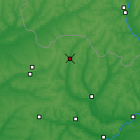 Nearby Forecast Locations - Zoločiv - Mapa