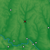 Nearby Forecast Locations - Svatove - Mapa