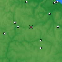 Nearby Forecast Locations - Špola - Mapa