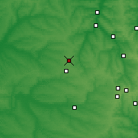 Nearby Forecast Locations - Rodynske - Mapa