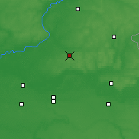 Nearby Forecast Locations - Krolevec - Mapa