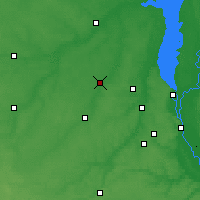 Nearby Forecast Locations - Boroďanka - Mapa