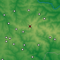 Nearby Forecast Locations - Debalceve - Mapa