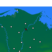 Nearby Forecast Locations - Talkha - Mapa