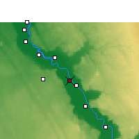 Nearby Forecast Locations - Abu Tig - Mapa