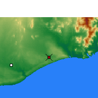 Nearby Forecast Locations - Ambovombe-Androy - Mapa