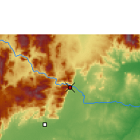 Nearby Forecast Locations - Kidatu - Mapa
