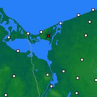 Nearby Forecast Locations - Wolin - Mapa