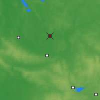 Nearby Forecast Locations - Vilejka - Mapa
