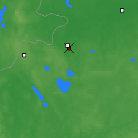 Nearby Forecast Locations - Pastavy - Mapa