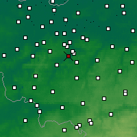 Nearby Forecast Locations - Ninove - Mapa