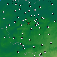 Nearby Forecast Locations - Zottegem - Mapa