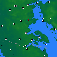 Nearby Forecast Locations - Haderslev - Mapa