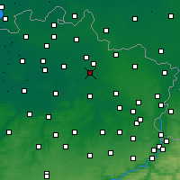 Nearby Forecast Locations - Meerhout - Mapa