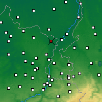 Nearby Forecast Locations - Kinrooi - Mapa