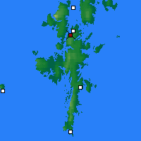 Nearby Forecast Locations - Scatsta (Letiště) - Mapa