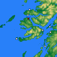 Nearby Forecast Locations - Tobermory - Mapa