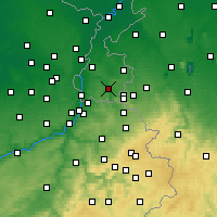 Nearby Forecast Locations - Gulpen-Wittem - Mapa