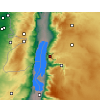 Nearby Forecast Locations - Machaerus - Mapa