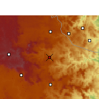 Nearby Forecast Locations - Dumbe - Mapa