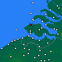Nearby Forecast Locations - Veerse Meer - Mapa