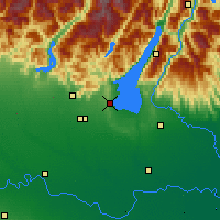 Nearby Forecast Locations - Gardské jezero - Mapa