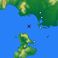 Nearby Forecast Locations - Foveaux Strait - Mapa
